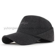 Warm Winter Sports Hat, Baseball Cap with Ear